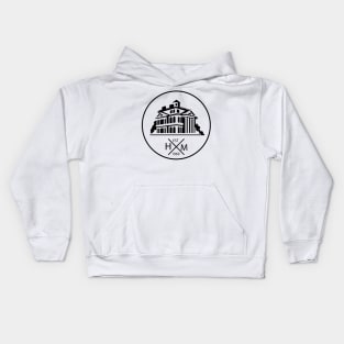 Haunted Mansion Logo Pocket Kids Hoodie